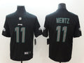 Men’s Philadelphia Eagles #11 Carson Wentz Black Team Jersey