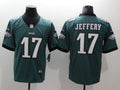 Men’s Philadelphia Eagles #17 Alshon Jeffery Nike Green NFL Vapor Limited Jersey