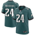 Mens Philadelphia Eagles #24 Andrew Mukuba Nike Midnight Green F.U.S.E. Vapor Limited Jersey