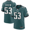 Mens Philadelphia Eagles #53 Zack Baun Nike Midnight Green F.U.S.E. Vapor Limited Jersey