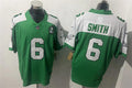 Mens Philadelphia Eagles #6 DeVonta Smith Green White Gratitude F.U.S.E. Limited Jersey
