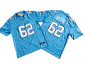 Mens Philadelphia Eagles #62 Jason Kelce Light Blue Nike 2023 Vapor F.U.S.E. Limited Jersey