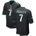 Men’s Philadelphia Eagles #7 Kenny Pickett Nike Black Vapor Limited Jersey