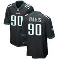 Men’s Philadelphia Eagles #90 Jordan Davis Nike Black Vapor Limited Jersey