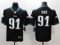 Men’s Philadelphia Eagles #91 Fletcher Cox Nike Black NFL Vapor Limited Jersey
