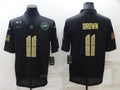 Men’s Philadelphia Eagles A.J. Brown #11 Black Jersey