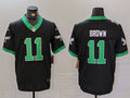 Men’s Philadelphia Eagles A.J. Brown #11 Black Vapor F.U.S.E. Limited Jersey