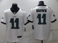 Men’s Philadelphia Eagles A.J. Brown #11 White Jersey
