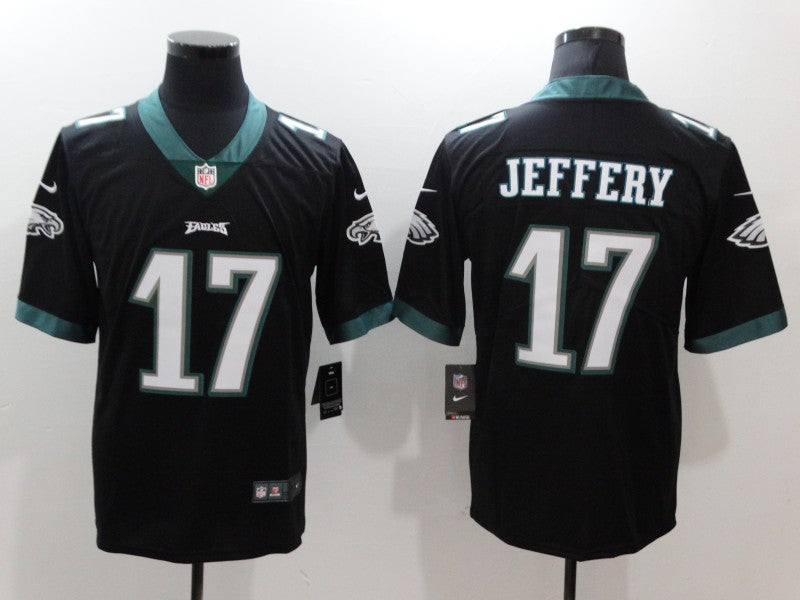 Men’s Philadelphia Eagles Alshon Jeffery #17 Black Jersey