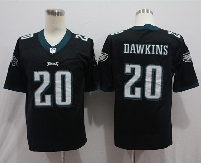 Men’s Philadelphia Eagles Brian Dawkins #20 Black Jersey