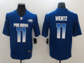 Men’s Philadelphia Eagles Carson Wentz #11 Blue Jersey