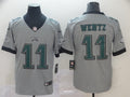 Men’s Philadelphia Eagles Carson Wentz #11 Gray Jersey