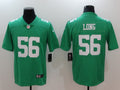 Men’s Philadelphia Eagles Chris Long #56 Green Jersey
