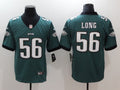 Men’s Philadelphia Eagles Chris Long #56 Midnight Green Jersey