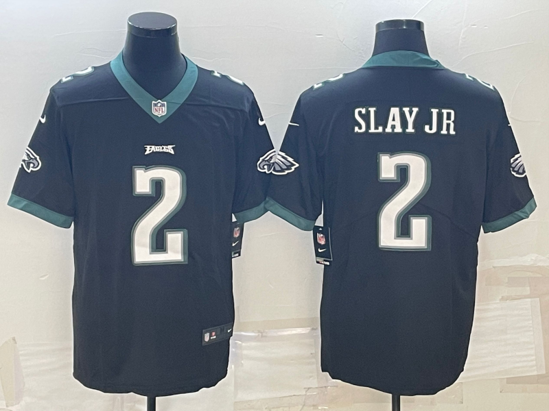 Men’s Philadelphia Eagles Darius Slay Jr. #2 Black Jersey