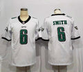 Men’s Philadelphia Eagles DeVonta Smith #6 White Jersey