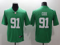Men’s Philadelphia Eagles Fletcher Cox #91 Green Jersey