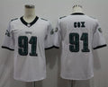 Men’s Philadelphia Eagles Fletcher Cox #91 White Jersey