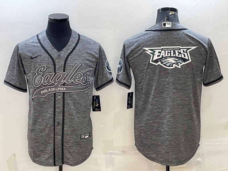 Men’s Philadelphia Eagles Gray Jersey