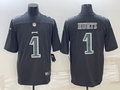 Men’s Philadelphia Eagles Jalen Hurts #1 Black Jersey