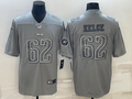 Men’s Philadelphia Eagles Jason Kelce #62 Gray Atmosphere Jersey
