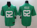 Men’s Philadelphia Eagles Jason Kelce #62 Green Jersey