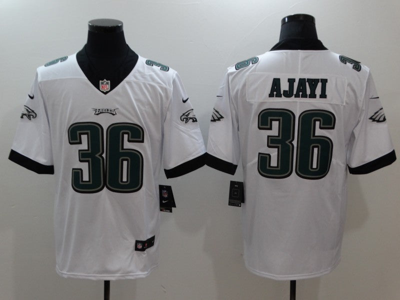 Men’s Philadelphia Eagles Jay Ajayi #36 White Jersey