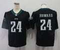 Men’s Philadelphia Eagles Jordan Howard #24 Black Jersey