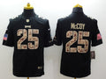 Men’s Philadelphia Eagles LeSean McCoy #25 Black Jersey