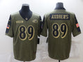 Men’s Philadelphia Eagles Mark Andrews #89 Brown Jersey