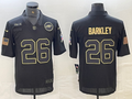 Men’s Philadelphia Eagles Saquon Barkley #26 Black Alternate Jersey