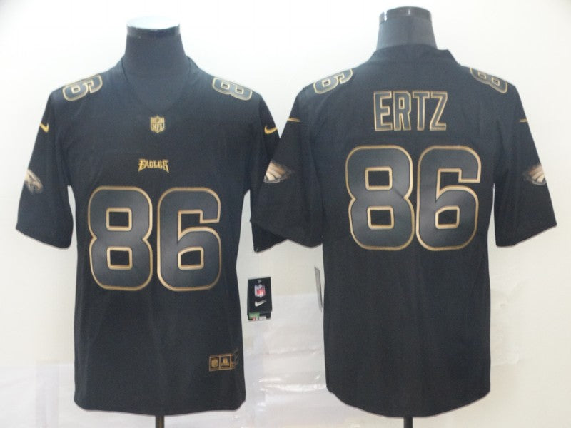 Men’s Philadelphia Eagles Zach Ertz #86 Black Team Jersey