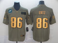 Men’s Philadelphia Eagles Zach Ertz #86 Brown Jersey