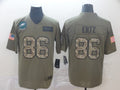Men’s Philadelphia Eagles Zach Ertz #86 Brown Team Jersey