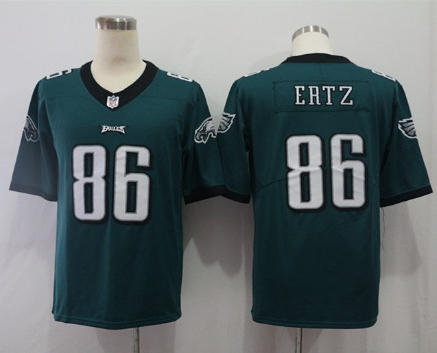 Men’s Philadelphia Eagles Zach Ertz #86 Midnight Green Jersey