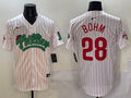 Men’s Philadelphia Phillies Alec Bohm #28 White Jersey