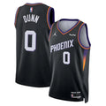 Mens Phoenix Suns #0 Ryan Dunn 2025-26 Black Statement Edition Swingman Jersey