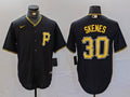 Men’s Pittsburgh Pirates Paul Skenes #30 Black Alternate Jersey