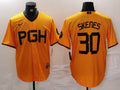 Men’s Pittsburgh Pirates Paul Skenes #30 Gold City Connect Limited Jersey