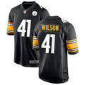 Men’s Pittsburgh Steelers #41 Payton Wilson Nike Black Vapor Limited Player Jersey