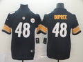 Men’s  Pittsburgh Steelers #48 Bud Dupree Nike Black Player Game Football Jersey