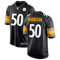 Men’s Pittsburgh Steelers #50 Malik Harrison Nike Black Vapor F.U.S.E. Limited Jersey