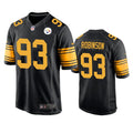 Men’s Pittsburgh Steelers #93 Mark Robinson Nike Black Alternate 2 Vapor F.U.S.E. Limited Jersey