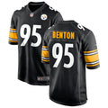 Men’s Pittsburgh Steelers #95 Keeanu Benton Nike Black Vapor F.U.S.E. Limited Jersey
