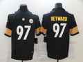 Men’s Pittsburgh Steelers #97  Cameron Heyward Nike Black Limited Football Jersey