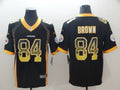 Men’s Pittsburgh Steelers Antonio Brown #84 Black Jersey