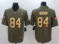 Men’s Pittsburgh Steelers Antonio Brown #84 Brown Jersey