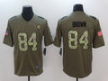 Men’s Pittsburgh Steelers Antonio Brown #84 Brown Jersey