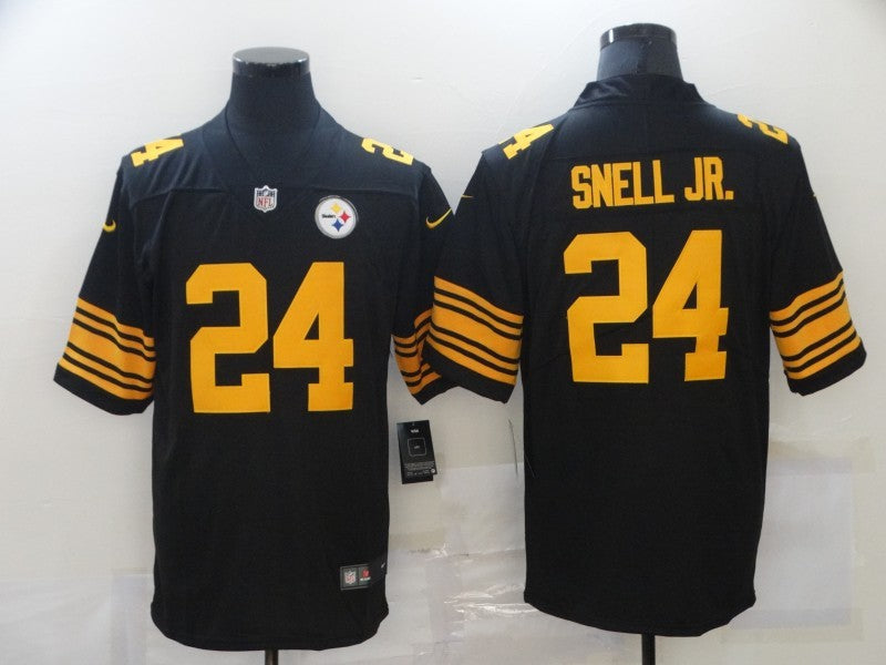 Men’s Pittsburgh Steelers Benny Snell Jr. #24 Black Alternate Legend Jersey