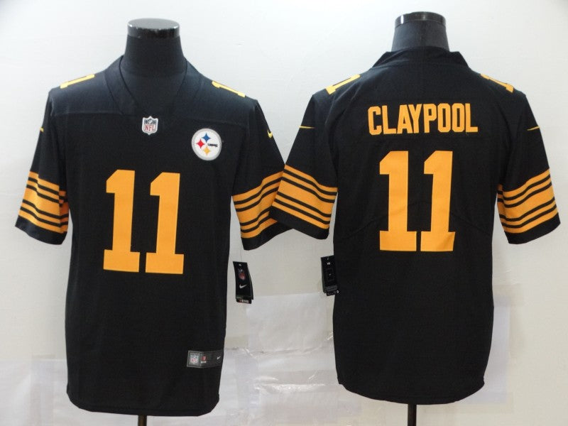 Men’s Pittsburgh Steelers Chase Claypool #11 Black Alternate Legend Jersey
